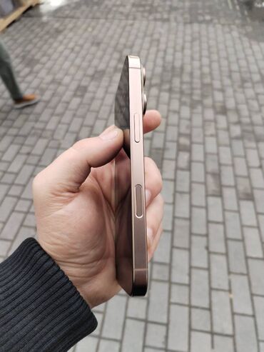 Apple iPhone: IPhone 16 Pro, 128 GB, Desert Titanium, Zəmanət, Simsiz şarj, Face ID — 9