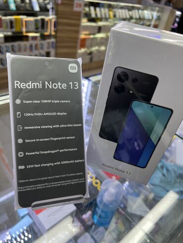 редми 14: Xiaomi, Redmi Note 13, Жаңы, 256 ГБ, Бөлүп төлөө менен, 2 SIM