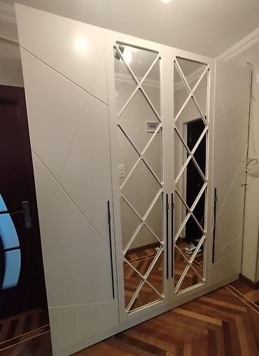 ofis dolabı: Künc dolab, Yataq otağı üçün, Qarderob, Açılan, Korpuslu, 4 qapılı — 3