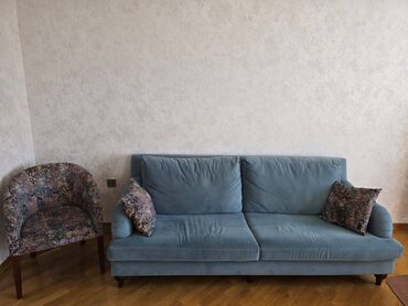 Divanlar: Divan, İşlənmiş, Açılmayan, Bazasız, Vеlur parça, Çatdırılma yoxdur