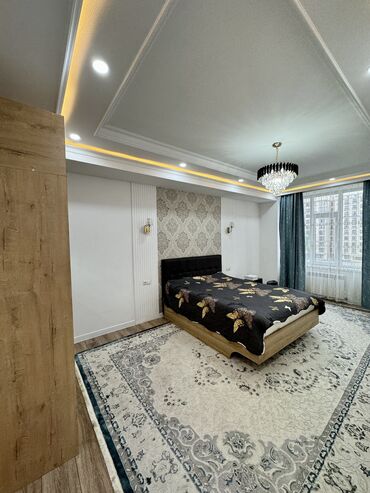 bishkek kvartira: 2 комнаты, Постельное белье, Кондиционер, Парковка