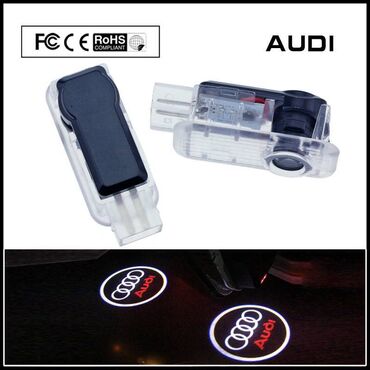 Auto oprema: LED projektori logotipa za vrata – Audi - Ugradnja umesto fabričkog — 4