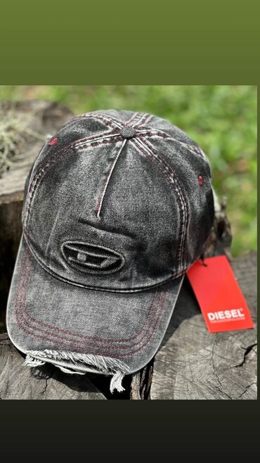 Kape i aksesoari: Kačket, Diesel, bоја - Svetloplava — 8