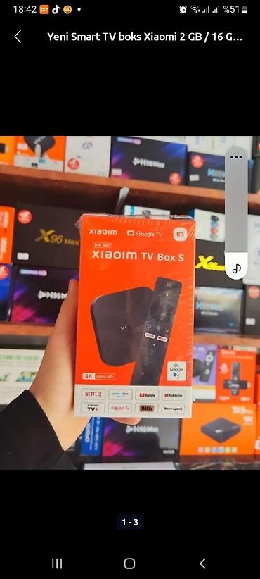 tv box game: Yeni Smart TV boks TV box 2 GB / 16 GB, Google TV, Ödənişli çatdırılma — 5