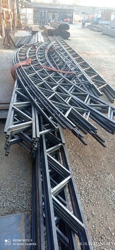 Металлические фермы: Фермы Навесы. Большие Арки для ангаров Металлические фермы для — 2