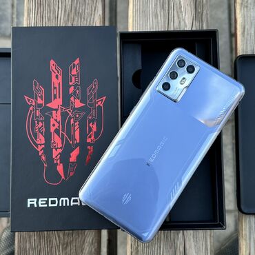 матаролла телефон: ZTE Nubia Red Magic 6, Б/у, 256 ГБ, цвет - Серебристый, 2 SIM