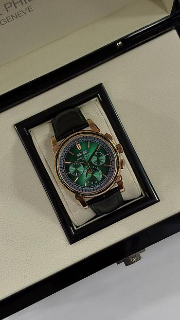 don modeleri: Yeni, Qol saatı, Patek Phillipe, rəng - Yaşıl — 4