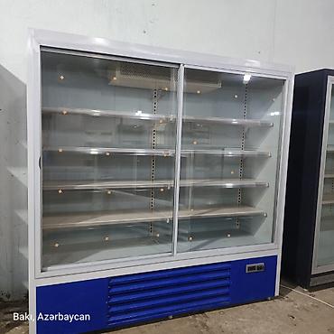 Mağaza üçün şüşəli südlük soyuducu vitrin satılır 4 polkalıdır yernən at lalafo.az — 8 Mağaza üçün şüşəli südlük soyuducu vitrin satılır 4 polkalıdır yernən — 8