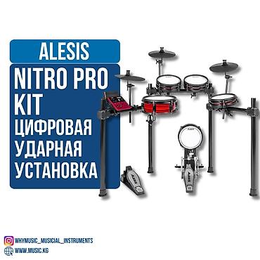 Барабаны: Alesis Nitro Pro Kit — цифровая ударная установка - Полностью — 1