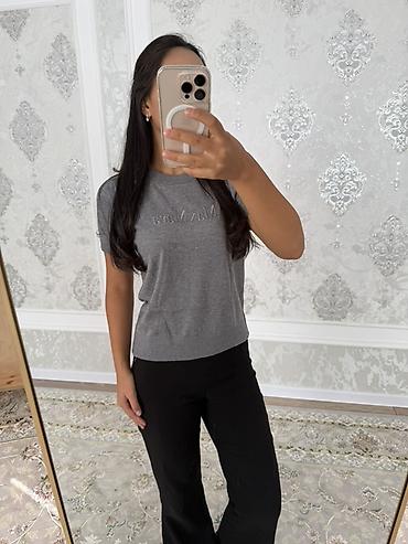 юб: Футболка, Облегающая модель, Max Mara, Трикотаж, Новый, Стандарт — 4