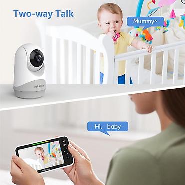 simsek makvin: HelloBaby HB6250 Plus Uşaq Nəzarət Kamerası 6 düymlük ekranlı — 6