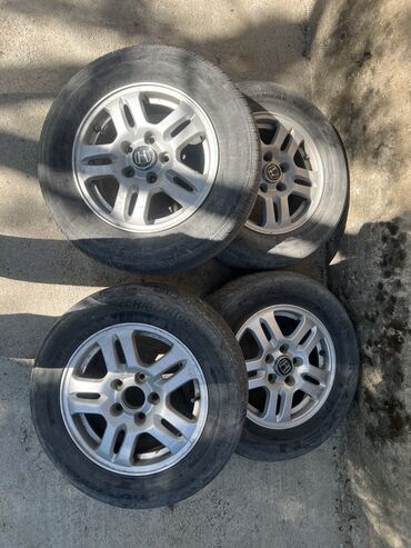 Диски: Литые Диски R 15 Honda, Комплект, отверстий - 5, Б/у