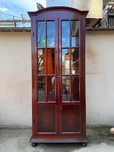 Stilske vitrine: Stilska vitrina KRISTALIJERA sa intarzijom 🌟✨ Vitrina u odličnom — 3