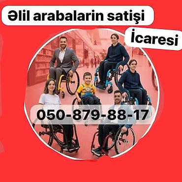 tibbi araba: Əlil arabalarının satışı və icarəsi Məhsul xüsusiyyətləri: - Böyüklər — 1