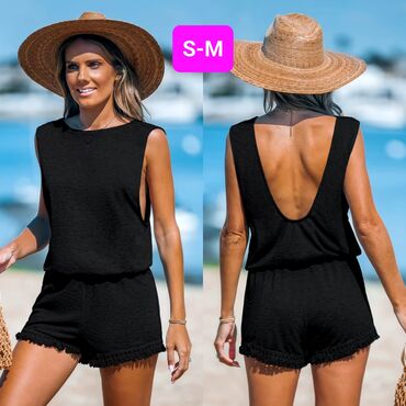 srebrne pantalone: S (EU 36), Jednobojni, bоја - Crna
