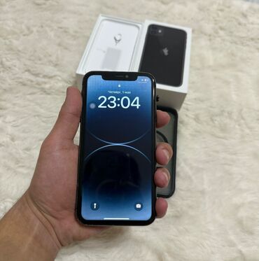 Apple iPhone: IPhone 11, 64 GB, Qara, Face ID