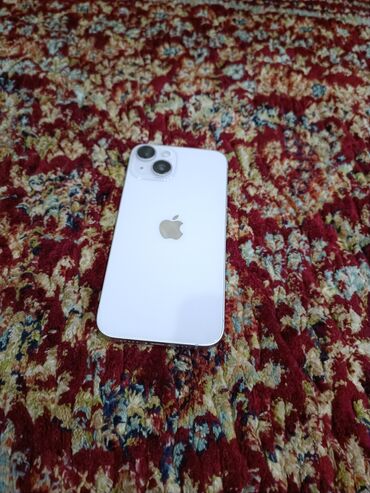 Apple iPhone: IPhone 14, Б/у, 256 ГБ, Розовый, Защитное стекло, Чехол, 85 %
