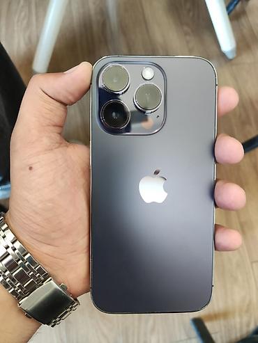 iphome 14 pro: IPhone 14 Pro, 128 GB, Deep Purple, Face ID — 1