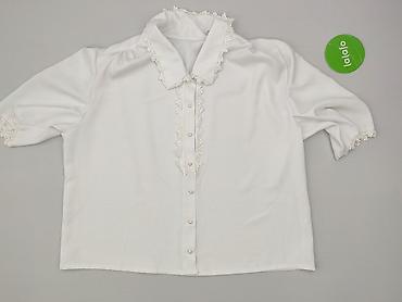 biale bluzki: Bluzka damska, rozmiar 5XL — 2
