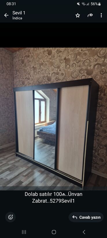 dolab kupe: Kupe, 3 qapılı Düz dolab, Qarderob, paltar dolabı