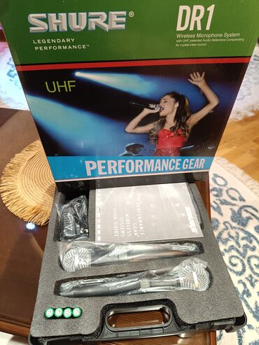 Mikrofonlar: Yeni Radio Mikrofon Shure, Pulsuz çatdırılma — 19