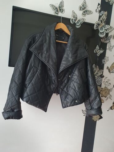 deri pencekler: Dəri kurtka, Asos, 4XL (EU 48)