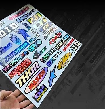 Tuning oprema: Hologramske nalepnice sponzori did thor michelin - 2453 📌 opis — 5