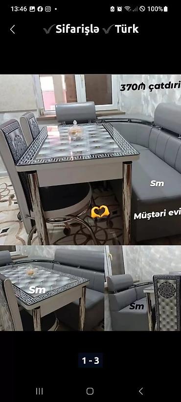 kunc divan kuxna: Masa divan oturacaq yeni — 1