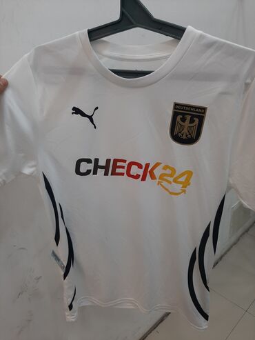 Futbolkalar: Futbolka, Puma, M (EU 38), rəng - Ağ