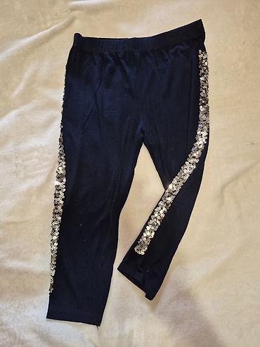 Uşaq dünyası: Qız uşaqları üçün iki hissəli dəst – köynək və leggins - Rəng: tünd — 2