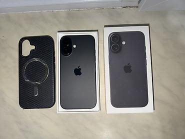 apple iphone 16: IPhone 16, 128 GB, Graphite, Face ID — 1