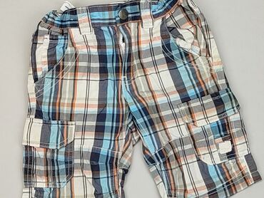 spodnie w kratę dla dziewczynki: Spodnie 3/4 3-4 lat, Bawełna, stan - Dobry