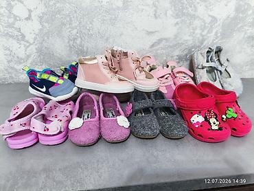 Детская обувь набором — 9 пар от 1 годика до 3 лет . Все за 3500 сом
