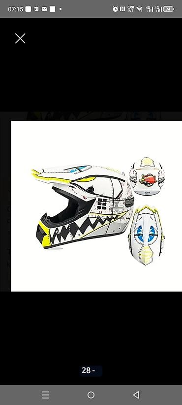 Moto dəbilqələr: 1-ci 2-ci 3-4-5-6cı şəkildəki Çənəsi açılan Kaska 75azn Ünvan Q — 24