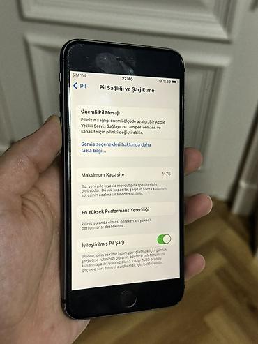 6s iphone plus: IPhone 8 Plus, 64 GB, Qara, Barmaq izi — 6