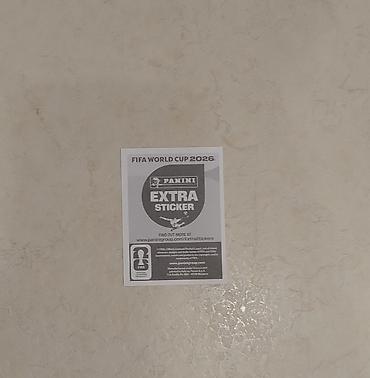 isma urban: Panini FIFA World Cup 2026 – Extra Sticker - Rəsmi Panini “EXTRA — 2