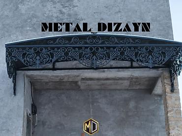 demir qapi bezekleri: Dəmir dekorativ giriş lyuk/mərəbəüstü səyyar talvar - Material: qalın — 3