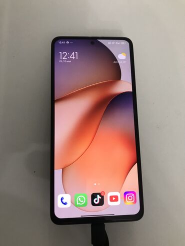 телефоны redmi 8: Redmi, Redmi 13, Колдонулган, 128 ГБ, түсү - Кара, 2 SIM