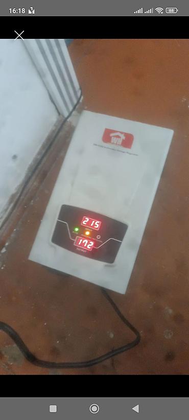 19 lt su: Elektron gərginlik stabilizatoru (avtomatik gərginlik tənzimləyicisi) — 1
