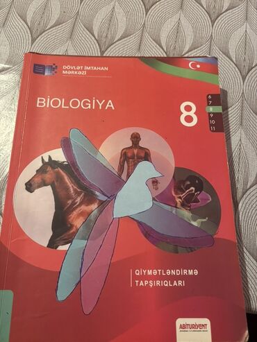 9 sinif biologiya derslik: Dövlət İmtahan Mərkəzi tərəfindən nəşr olunan bu biologiya dərsliyi