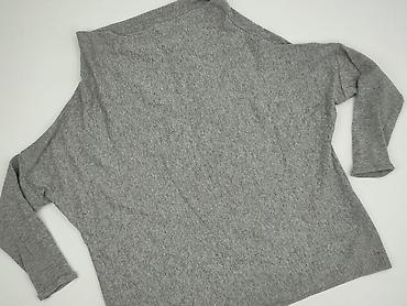 oversize: Soft Grey, Sweter damski, rozmiar 7XL — 1