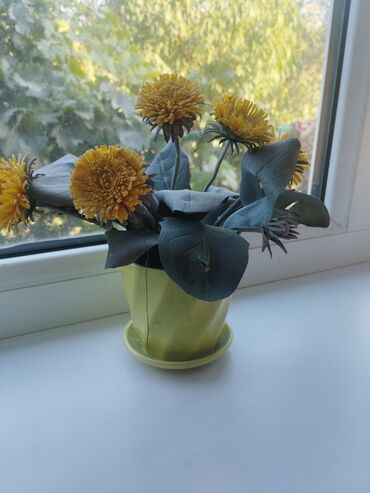 буфет шкаф советский: 🌼 Продаю декоративный букет одуванчиков в горшке! 🌼 Красивое и