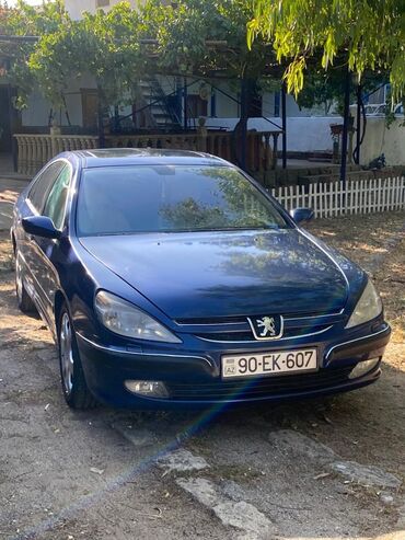 peugeot 301 2014: Göy rəngdə olan Peugeot 607 sedanı satılır. Avtomobil rahat