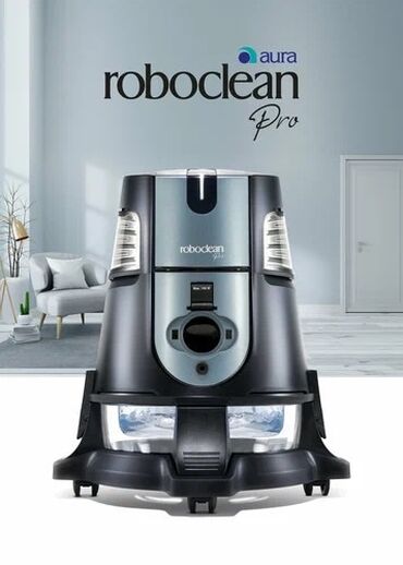 roboclean pro цена: Робот-пылесос Смешанная, Влажная, Сухая