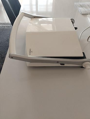 istilik: Karaca elektrikli tost və ızgara aparatı - Rəng: ağ/gümüş - Qapaqlı — 2