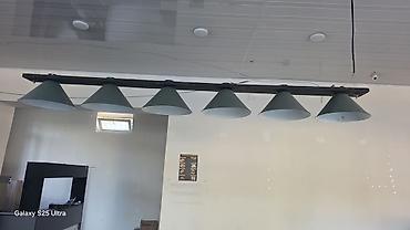 rels işıq: Çılçıraq, 6 lampa, Metal — 1