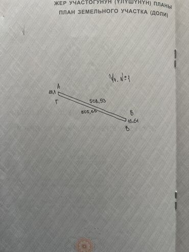 жер сатылат ош шаары: 100 соток