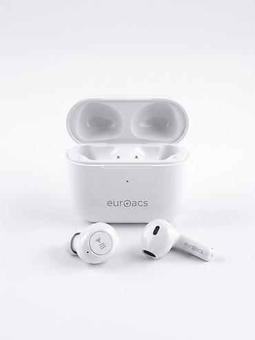 euroacs: İşlənmiş Simsiz (Bluetooth) Qulaqcıqlar, rəng - Ağ — 2