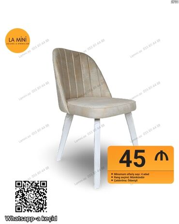 stul uzlukleri instagram: Для кухни, Нескладной, цвет - Бежевый Стул