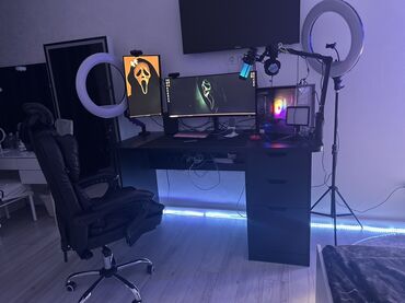 кресло качалки для детей: Комплект офисной мебели, Новый, цвет - Черный